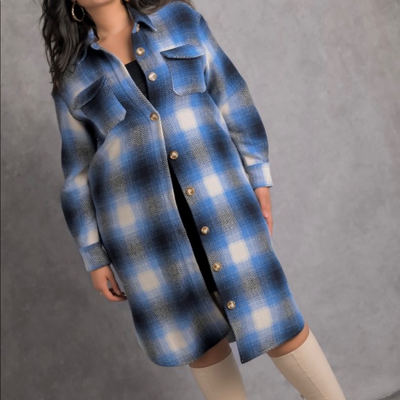 Rebdolls "Close Friends" Midi Shacket - Picture 4 of 5